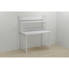 Надбудова для столу Ferrum-decor Лінкольн 60x140x28 Білий ДСП (LIN0050)