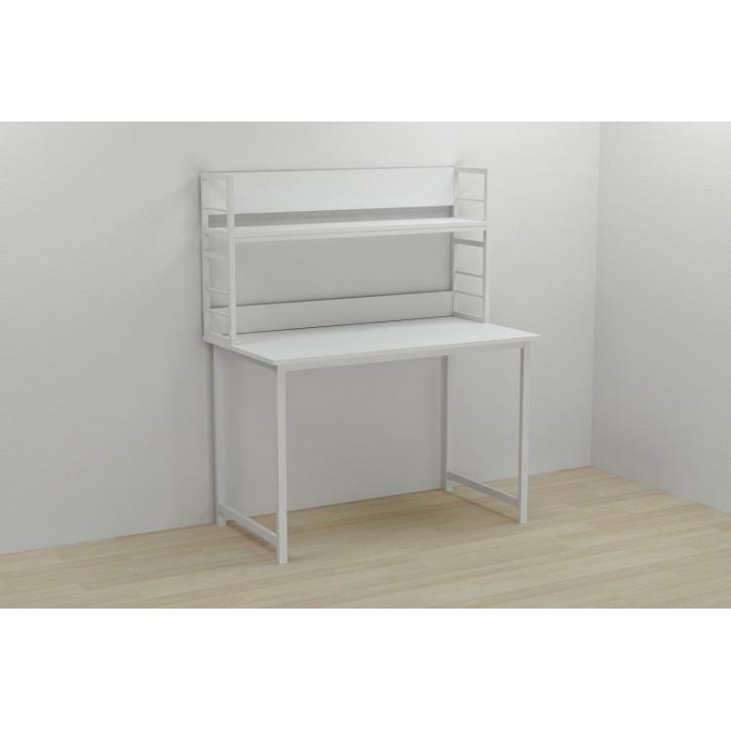 Надбудова для столу Ferrum-decor Лінкольн 60x140x28 Білий ДСП (LIN0050)