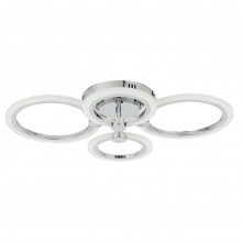 Стельова LED люстра Sunlight 5333/2+2 хром
