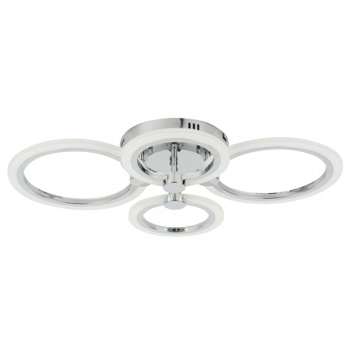 Стельова LED люстра Sunlight 5333/2+2 хром