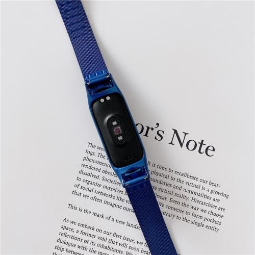 Ремінець Milanese Loop Strap для Xiaomi Mi Band 5/6 Blue Ремінець Milanese Loop Strap для Xiaomi Mi Band 5/6 Blue