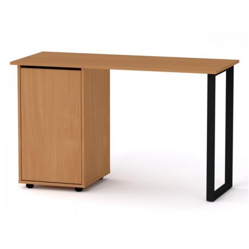 Стіл письмовий Компанит Лофт 5 120х50х72,8 см Бук Стіл письмовий Компанит Лофт 5 120х50х72,8 см Бук