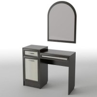 Туалетний столик Тиса Мебель БС-6 Венге Дуб молочний 80x40x100 см Туалетний столик Тиса Мебель БС-6 Венге Дуб молочний 80x40x100 см