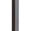 Декоративна стінова рейка Sticker Wall PS 2900x160x11 мм Чорно-сірий (SW-00002149)