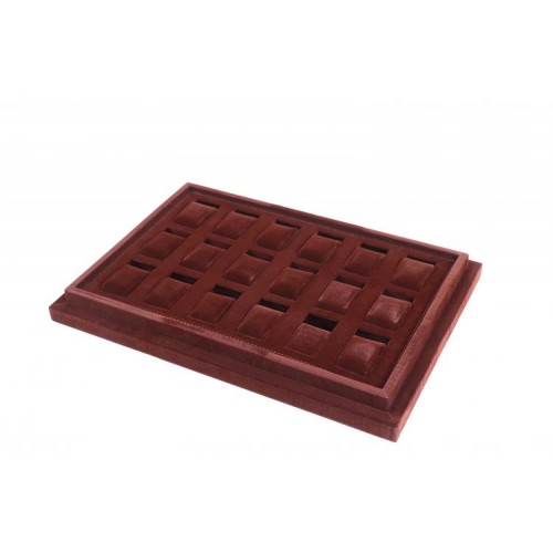 Органайзер для зберігання годинників Craft 18TRAY.BR Коричневий