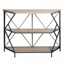 Консоль для дому в стилі Loft NS-431 750x800x300 мм Черный