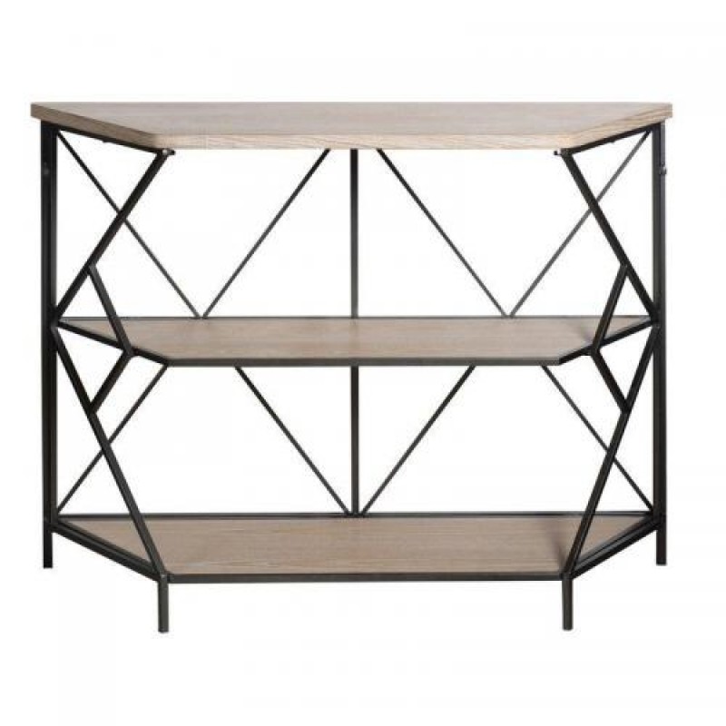 Консоль для дому в стилі Loft NS-431 750x800x300 мм Черный