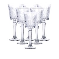 Набір келихів для вина YIWU 295 мл Прозорий 6 шт (HP-19-127)