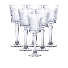 Набір келихів для вина YIWU 295 мл Прозорий 6 шт (HP-19-127)