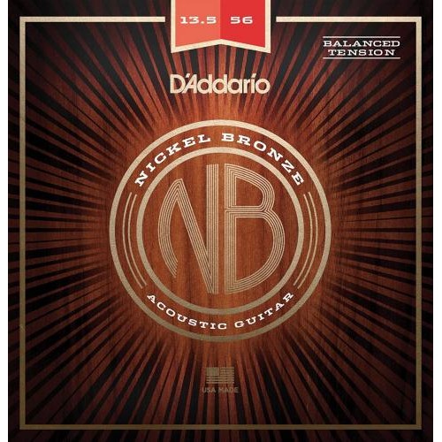 Струни для акустичної гітари D'Addario NB13556BT Nickel Bronze Balanced Tension Light Acoustic Guitar Medium 13,5/56 Струни для акустичної гітари D'Addario NB13556BT Nickel Bronze Balanced Tension Light Acoustic Guitar Medium 13,5/56