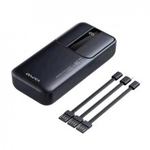 Портативна батарея AWEI P136K Power bank 20000 mAh Black