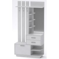 Передпокій Єва Компанит Німфея альба (100,3х38х195 см) Передпокій Єва Компанит Німфея альба (100,3х38х195 см)