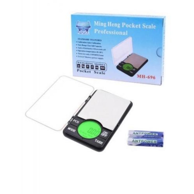 Портативний електронний ювелірний ваги з дисплеєм MingHe MH-696 600г/0,01г