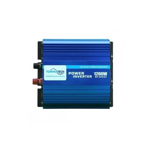 Перетворювач напруги інвертор Tommatech 1200W 12V Модифікований Синус (можна підключити котел) (1756375671)