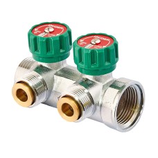 Колектор вентильний з адаптером Koer KR.1127-2 - 1