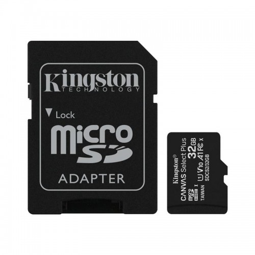 Карта пам'яті MicroSDHC 32GB UHS-I Class 10 Kingston Canvas Select Plus R100MB/s + SD-адаптер (SDCS2/32GB) в інтернет супермаркеті PbayMarket!
