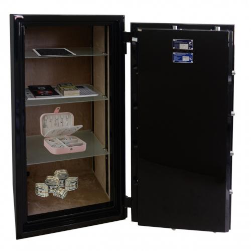 Сейф злостійкий Griffon CLE III.125.E COMBI GLOSS BLACK Сейф злостійкий Griffon CLE III.125.E COMBI GLOSS BLACK