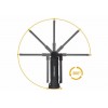 Ліхтар LED багатофункціональний WorkLight W52-SMD+COB з магнітом та гачком (W52)