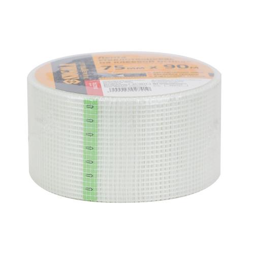 Стрічка склотканина на клейовій основі 75мм×90м SIGMA (8402741) Стрічка склотканина на клейовій основі 75мм×90м SIGMA (8402741)