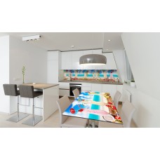 Наклейка вінілова на стіл Zatarga «Молочний коктейль» 600х1200 мм Z180851st