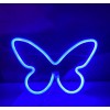 Настінний неоновий світильник нічник Angel Метелик Butterfly синій