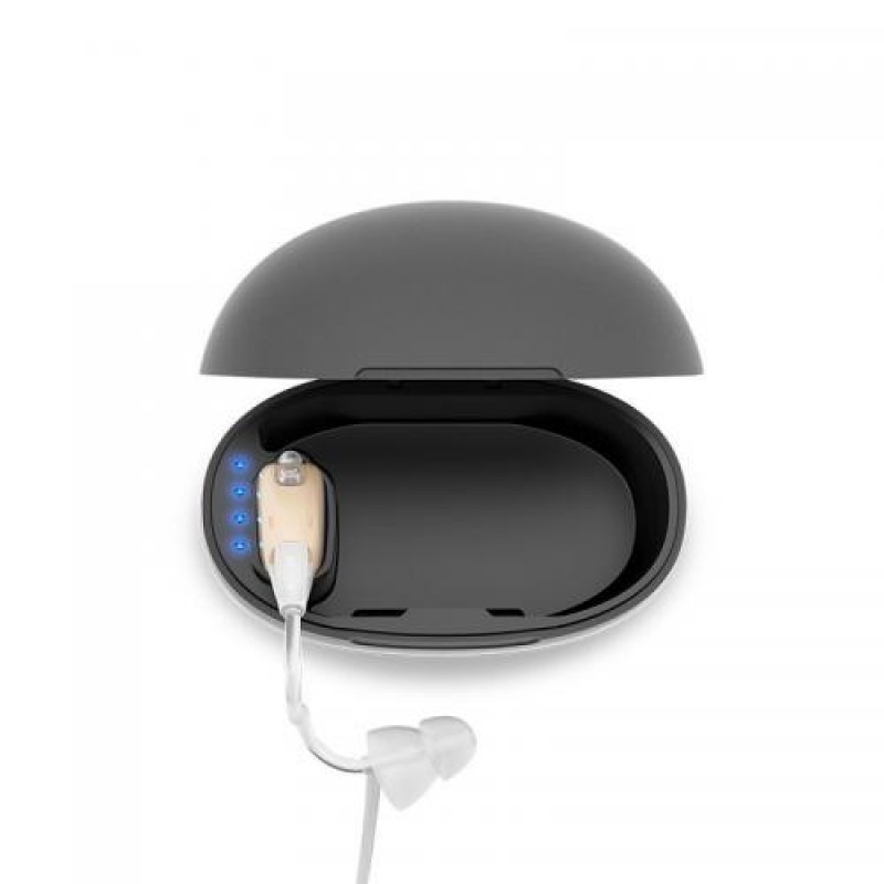 Слуховий апарат завушний акумуляторний для лівого вуха Axon A-318