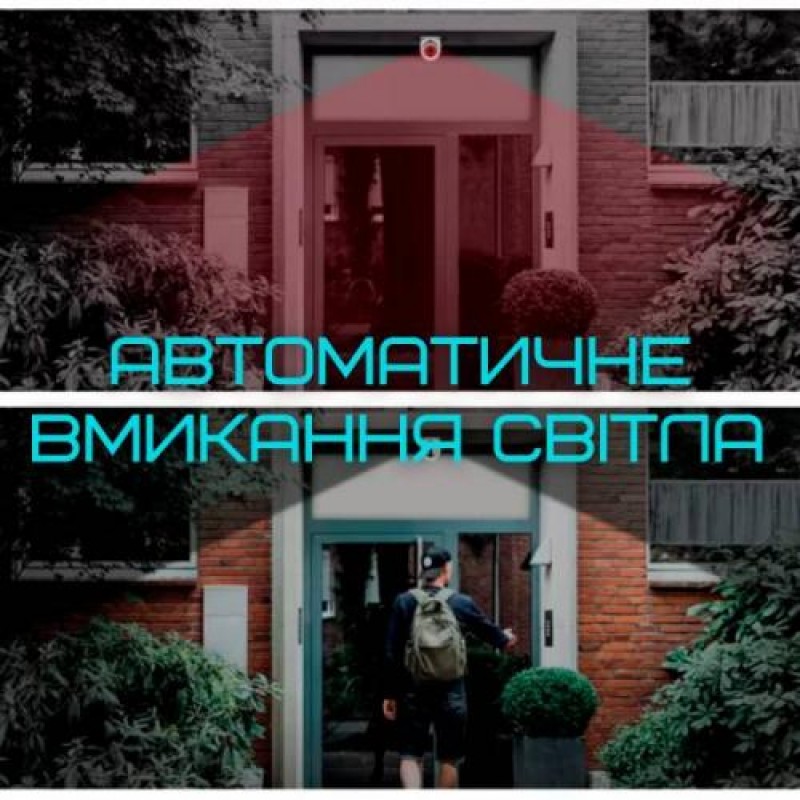 Бездротова поворотна WIFI камера YIIOT з Датчиком Руху та Нічним Баченням з ІЧ Підсвічуванням Full HD (534)