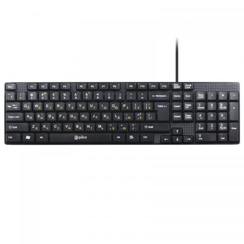 Клавіатура Piko KB-005 Black (1283126472459) USB в інтернет супермаркеті PbayMarket!