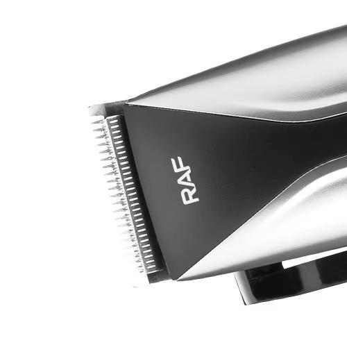 Машинка для стрижки волосся RAF R.415 від мережі 220В 7W Silver-Black