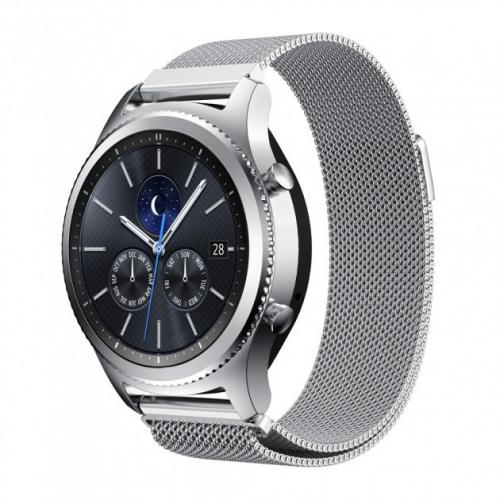 Ремінець міланська петля BeWatch для Samsung Gear S3 Silver (1020205) Ремінець міланська петля BeWatch для Samsung Gear S3 Silver (1020205)