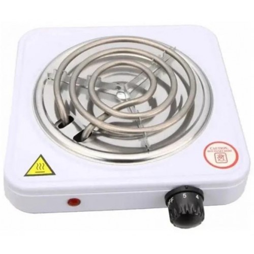 Електроплита Hot Plate JX-1010B 1000 Вт Білий (2104618634)