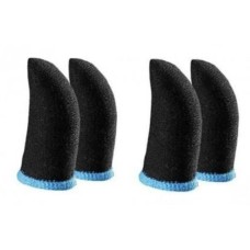 Сенсорні напальчники No Brand Choice для ігор на смартфоні 4 штуки Чорний