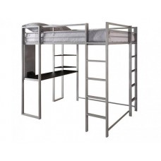 Двоярусне ліжко в стилі Loft NS-225 1830x2000x1400 мм Серый