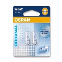 Автолампа ук. OSRAM 2825-02B W5W 12V W2.1X9.5D 10X2 Blister