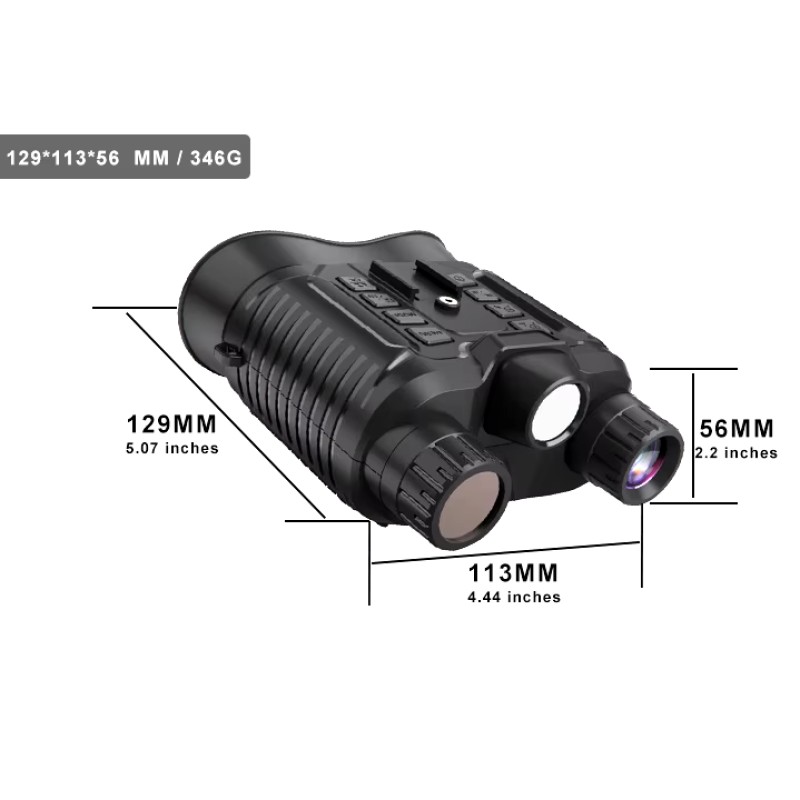 Бінокль нічного бачення FMA NV8161 до 400м у темряві 1080P HD 8X (2412848605)