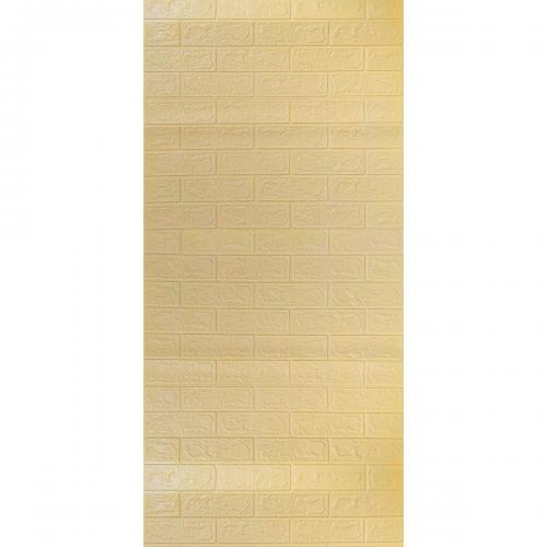 Самоклеюча 3D панель Sticker Wall під бежеву цеглу в рулоні 3080x700x3мм (R009-3) Самоклеюча 3D панель Sticker Wall під бежеву цеглу в рулоні 3080x700x3мм (R009-3)