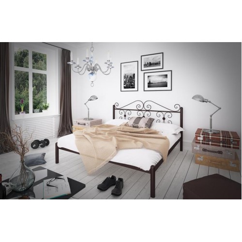 Ліжко Бегонія Tenero 1200х1900 Коричневе (10000069) Ліжко Бегонія Tenero 1200х1900 Коричневе (10000069)