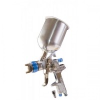Краскопульт MASTERTOOL HVLP ВБ 600 мл алюміній Ø1.4 мм 150-220 л/хв 3-4 бар тип А 80-8905