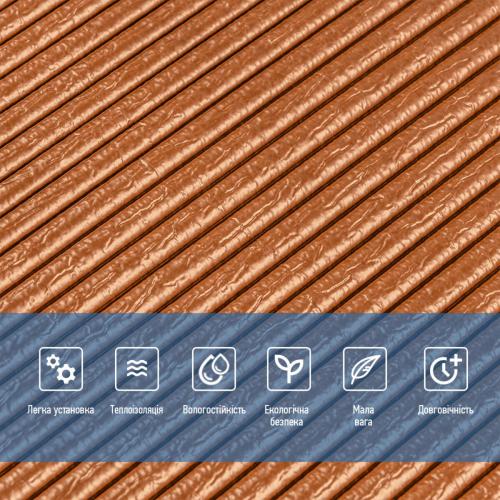 Панель 3D Bronze 700х700х4mm (D) Sticker Wall SW-00001955 Панель 3D Bronze 700х700х4mm (D) Sticker Wall SW-00001955