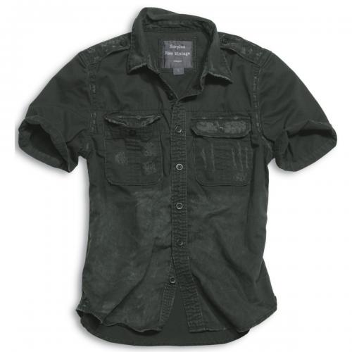 Сорочка Surplus Raw Vintage Shirt S Чорний (06-3590-63) в інтернет супермаркеті PbayMarket!