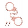 Наручники Fetish Tentation Premium Chick wrist cuffs in rose-gold metal