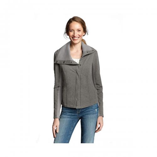 Жакет Eddie Bauer Women Asymmetrical Versa Knit Jacket HTR L Сірий (7483HGY) в інтернет супермаркеті PbayMarket!