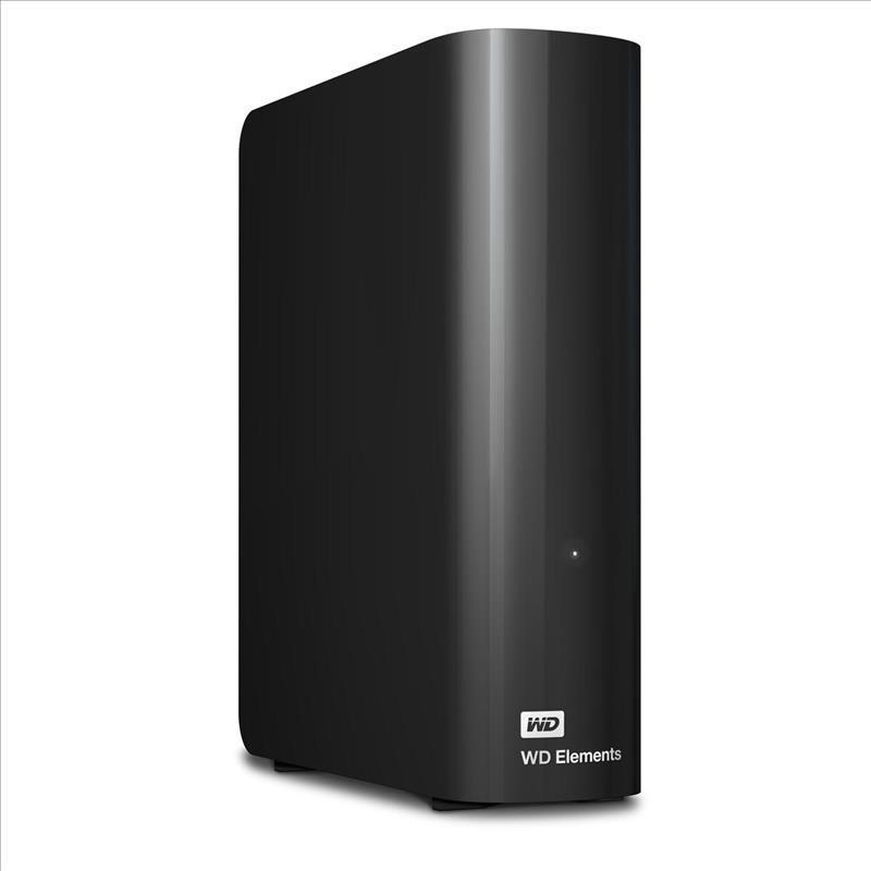 Зовнішній жорсткий диск 3.5 USB 10.0TB Wd Elements Desktop Black (WDBWLG0100HBK-EESN)