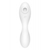 Вакуумний смарт-стимулятор із вібрацією Satisfyer Curvy Trinity 5 (White), керування зі смартфона в інтернет супермаркеті PbayMarket!