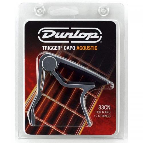 Каподастр Dunlop 83CN Acoustic Trigger Capo Nickel Каподастр Dunlop 83CN Acoustic Trigger Capo Nickel