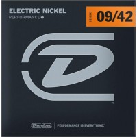 Струни для електрогітари Dunlop DEN0942 Light Nickel Plated Steel Electric Guitar Strings 9/42 Струни для електрогітари Dunlop DEN0942 Light Nickel Plated Steel Electric Guitar Strings 9/42
