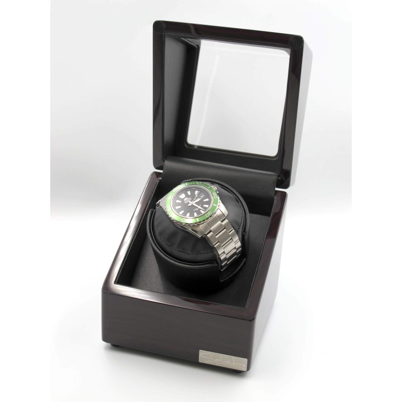 Шкатулка Salvadore для підзаводу 1 годинника 1041/EB5.SP 1x1 Бордовий