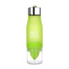 Спортивна пляшка-соковитискач H2O Water bottle Green 500 мл Зелений
