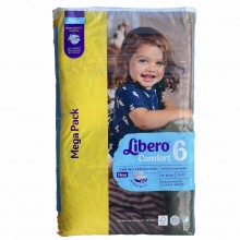 Дитячі підгузники Libero Comfort 6 (13-20 кг) 70 шт