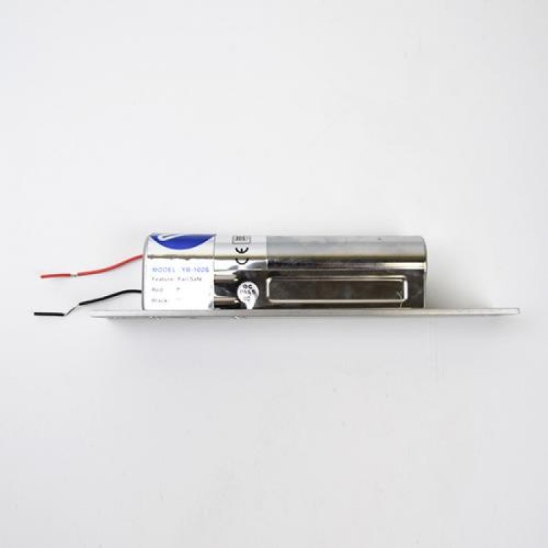 Замок ригельний YB-100S врізний для системи контролю доступу